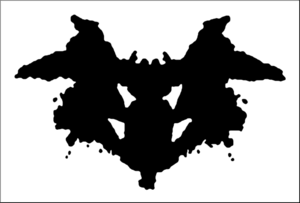 La 1ère carte du test de Rorschback