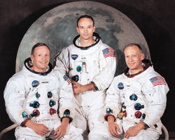 Neil Armstrong, Michael Collins et Buzz Aldrin